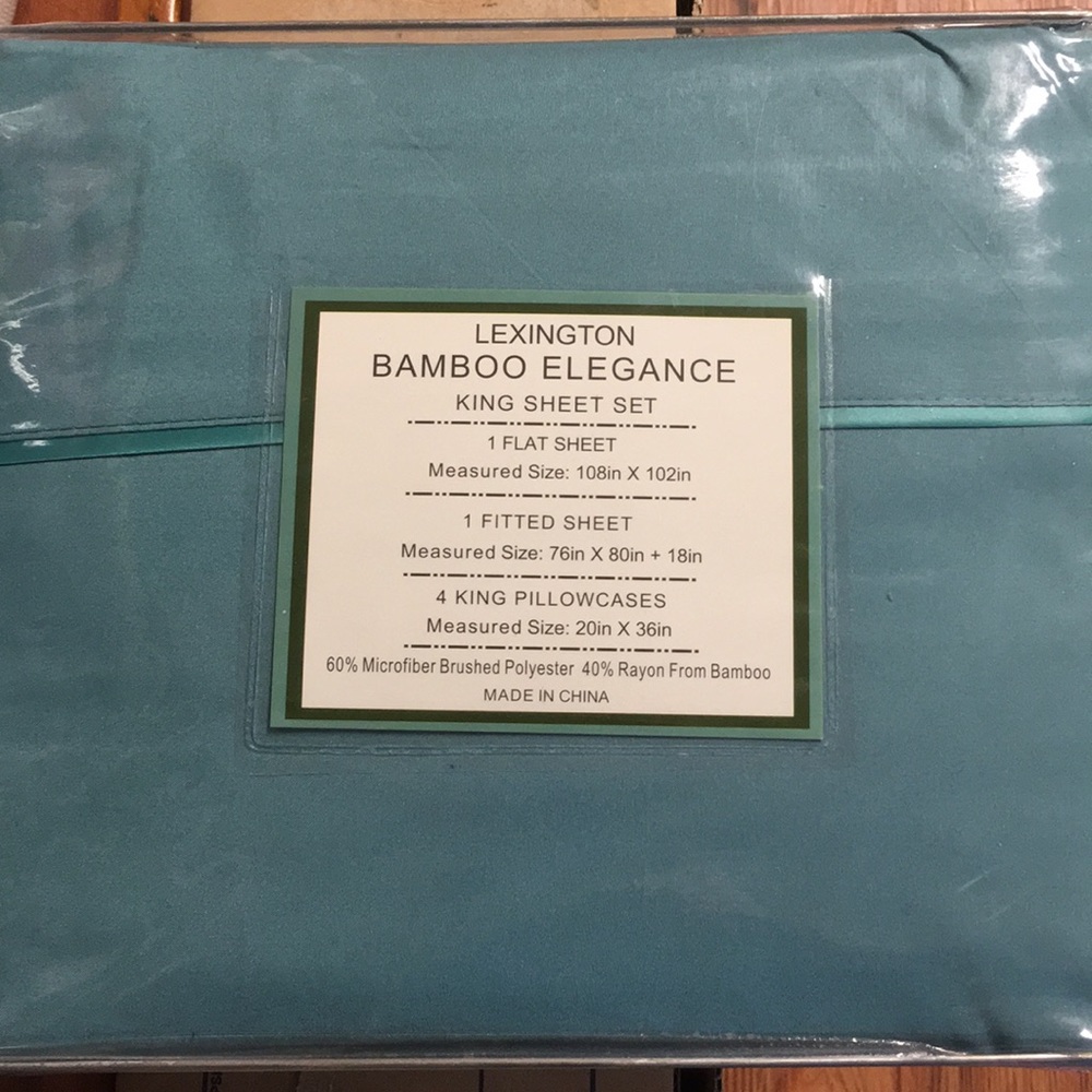 Sheets 2200 w/thread count 4 sizew/ 4 pillowcases